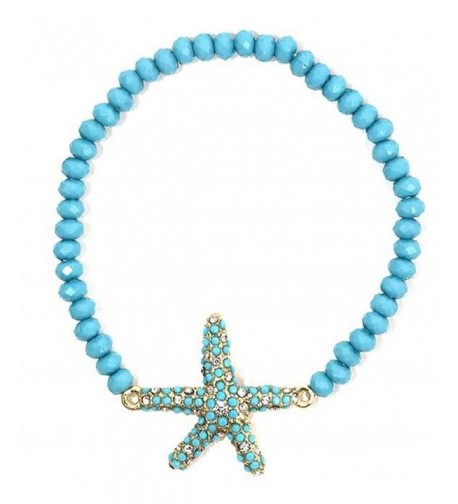 Heirloom Finds Beaded Starfish Bracelet