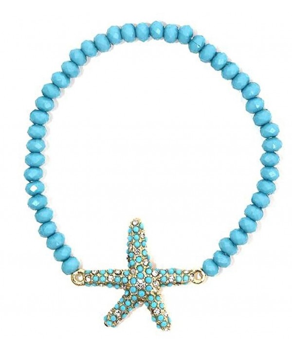 Heirloom Finds Beaded Starfish Bracelet