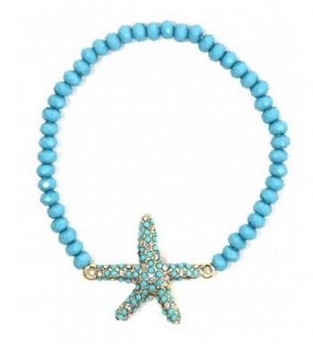 Heirloom Finds Beaded Starfish Bracelet