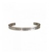 Womens Inspirational Lead Free Pewter Bracelet