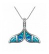 VEMAI Silver Necklaces Whale Pendant