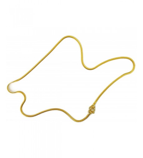 Yellow Plated Necklaces Fashion Jewelry