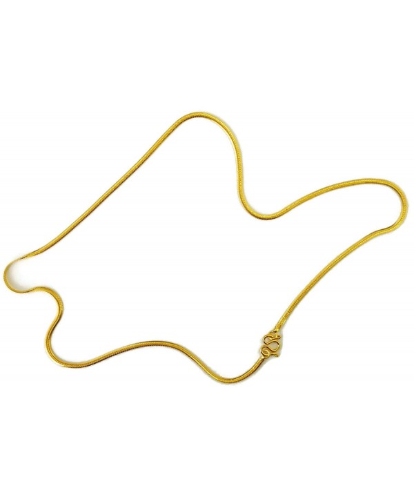 Yellow Plated Necklaces Fashion Jewelry