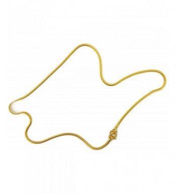 Yellow Plated Necklaces Fashion Jewelry