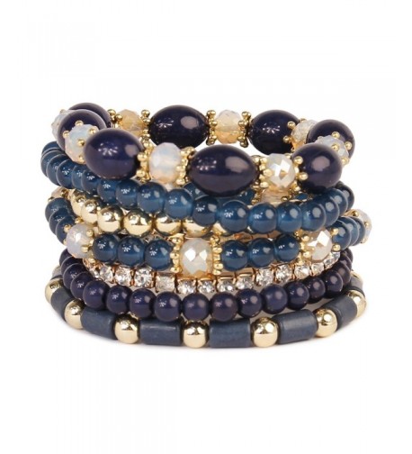 Fashion Womens Beaded Stretch Bracelet