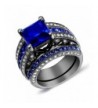 Sapphire Engagement Ring Halo Wedding