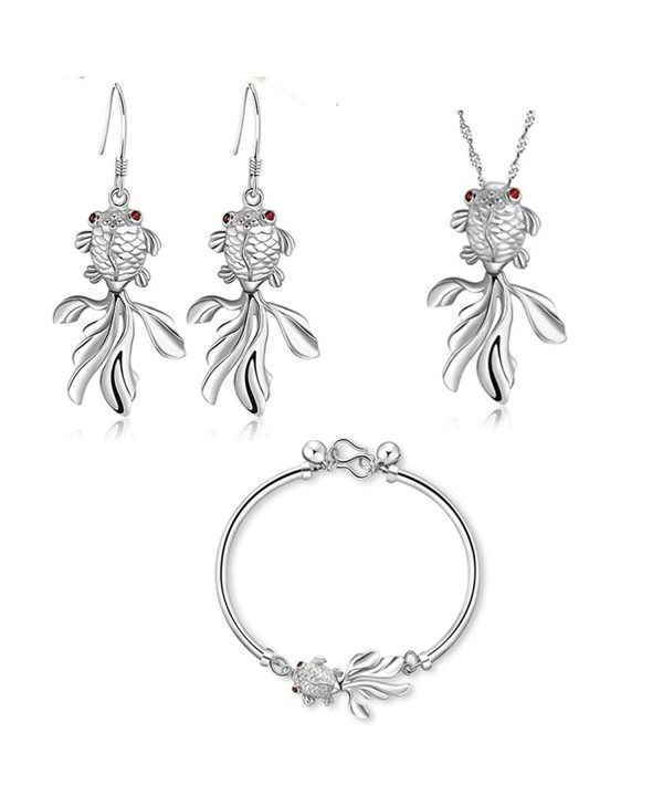 YLR Plated Argentate Goldfish Jewelry