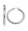 Sterling Silver Thick Hammered Earrings