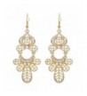 EXCEED Vintage Pattern Filigree Earrings