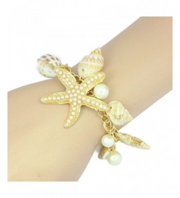 Fullkang Starfish Bracelets Bangles Pendant
