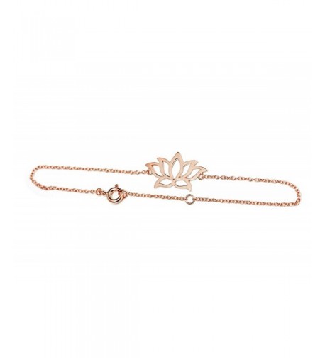 apop nyc Goldtone Bracelet rose goldtone silver