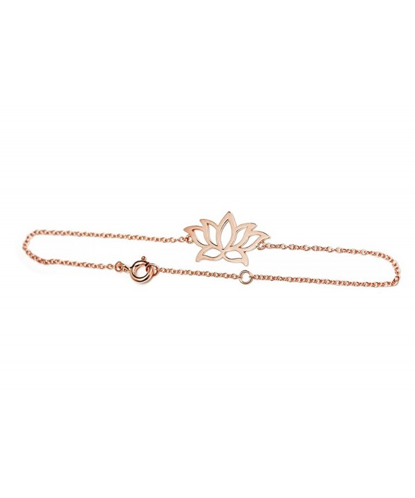 apop nyc Goldtone Bracelet rose goldtone silver