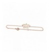 apop nyc Goldtone Bracelet rose goldtone silver