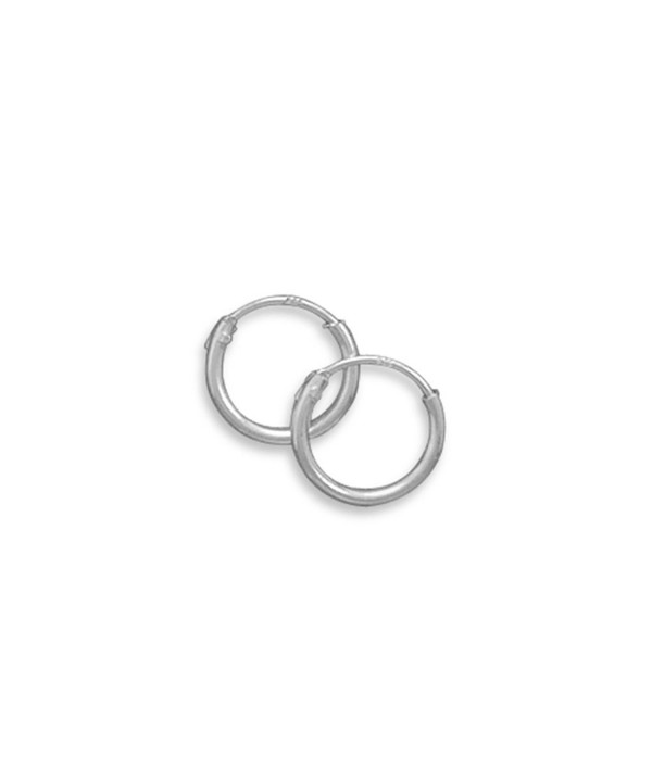 Endless Hoop Earrings Sterling Silver