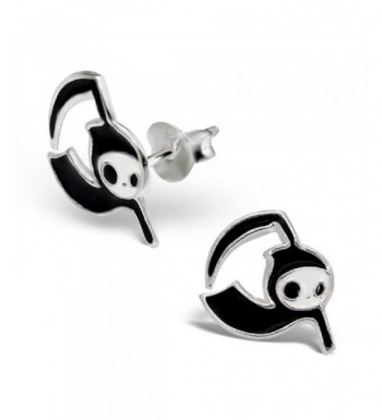 Sterling Silver Reaper Studs 13640