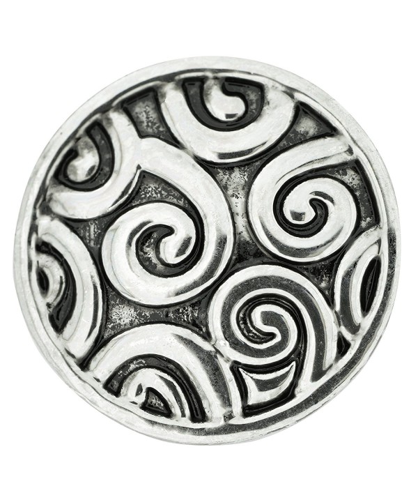 Ornate Curls Silver Nugz interchangeable