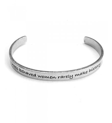 Womens Inspirational Lead Free Pewter Bracelet