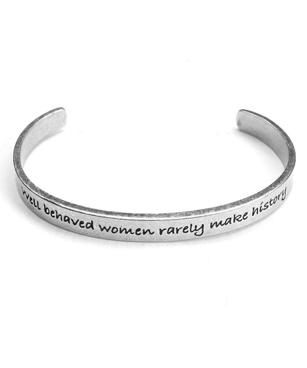 Womens Inspirational Lead Free Pewter Bracelet