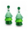 Tassel Layered Dangle Earrings Christmas