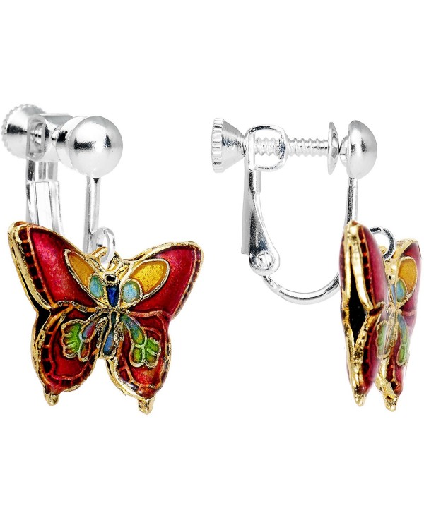 Body Candy Handcrafted Butterfly Earrings