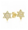 Sterling Silver Zirconia Kabbalah Earrings