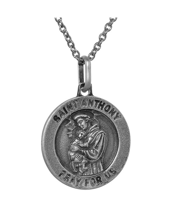 Sterling Silver Anthony necklace Antiqued