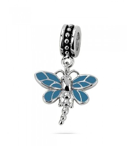 Sterling Dragonfly Turquoise Chamilia Braceletcan