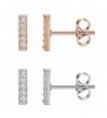 JOERICA Stainless Earrings Cubiod Rose gold