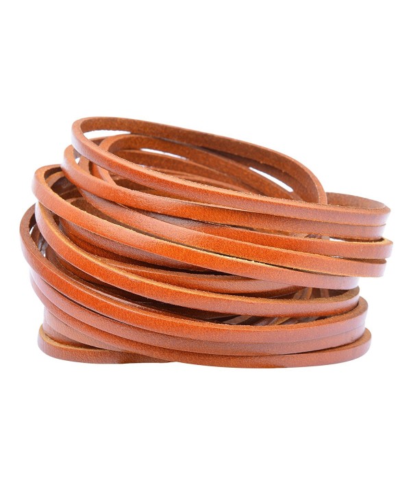 Womens 32mm Leather Bangle Bracelet