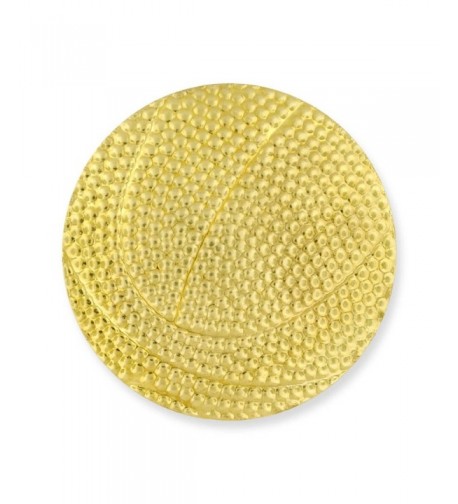 Basketball Gold Chenille Sports Lapel