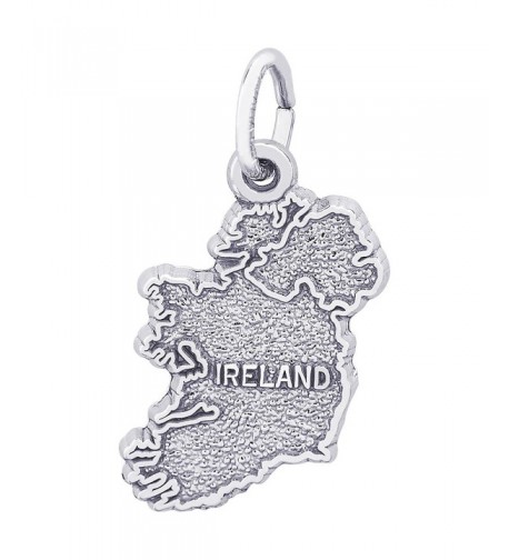 Rembrandt Sterling Silver Ireland Charm