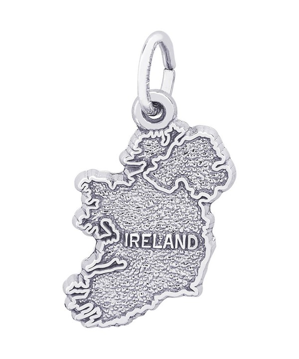 Rembrandt Sterling Silver Ireland Charm