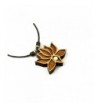 Flower Pendant Adjustable Necklace Accent