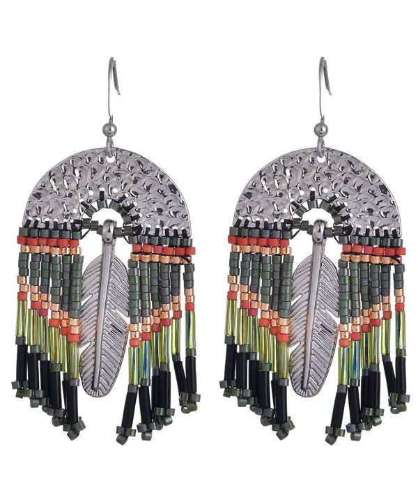 BeadChica Handmade Earrings Beadwork Jewelry