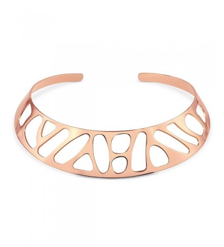 BERRICLE Plated Fashion Choker Necklace