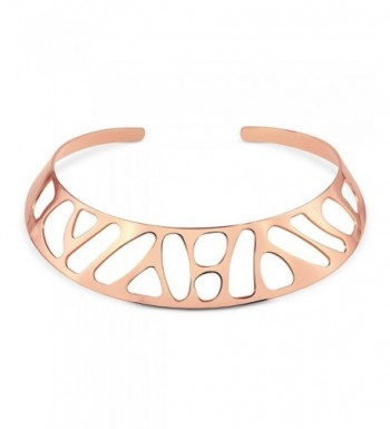 BERRICLE Plated Fashion Choker Necklace