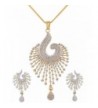 Ananth Jewels Peacock Fashion Earrings