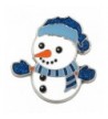 PinMarts Christmas Snowman Holiday Brooch