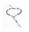 Stainless Single Decade Catholic Bracelet