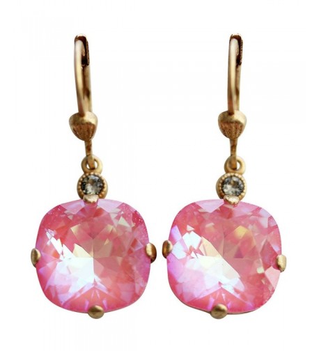 Catherine Popesco Goldtone Crystal Earrings
