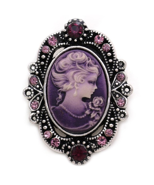 Violet Purple Necklace Pendant Compatible