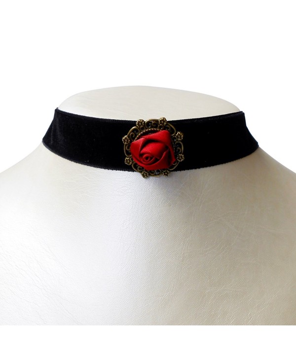 RareLove Gothic Velvet Choker Necklace