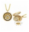 Love Moon Locket Yellow Necklace