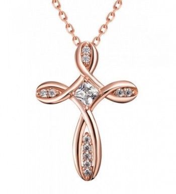 Pendant Necklace Infinity Crystal Jewelry