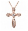 Pendant Necklace Infinity Crystal Jewelry