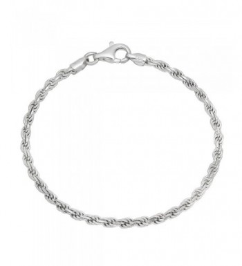 Authentic Sterling Silver Diamond Cut Bracelet