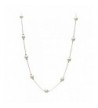 Sterling Illusion Necklace Swarovski Simulated