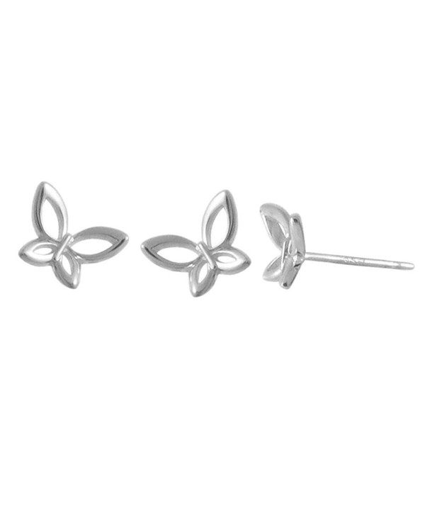 Boma Sterling Silver Butterfly Earrings