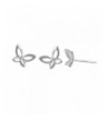 Boma Sterling Silver Butterfly Earrings