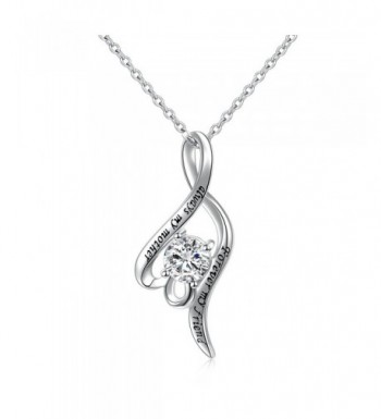 Sterling Silver Forever Pendant Necklace